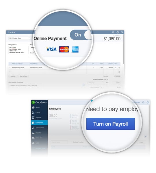 QuickBooks Online screenshot & Video