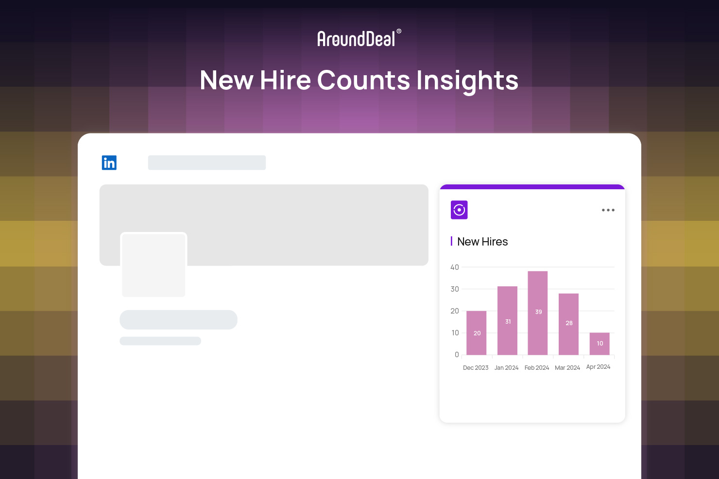 LinkedIn Company Insights by AroundDeal screenshot & Video