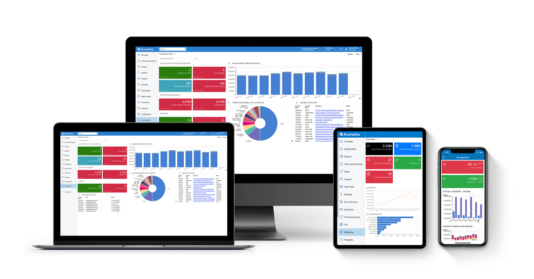 Acumatica screenshot & Video