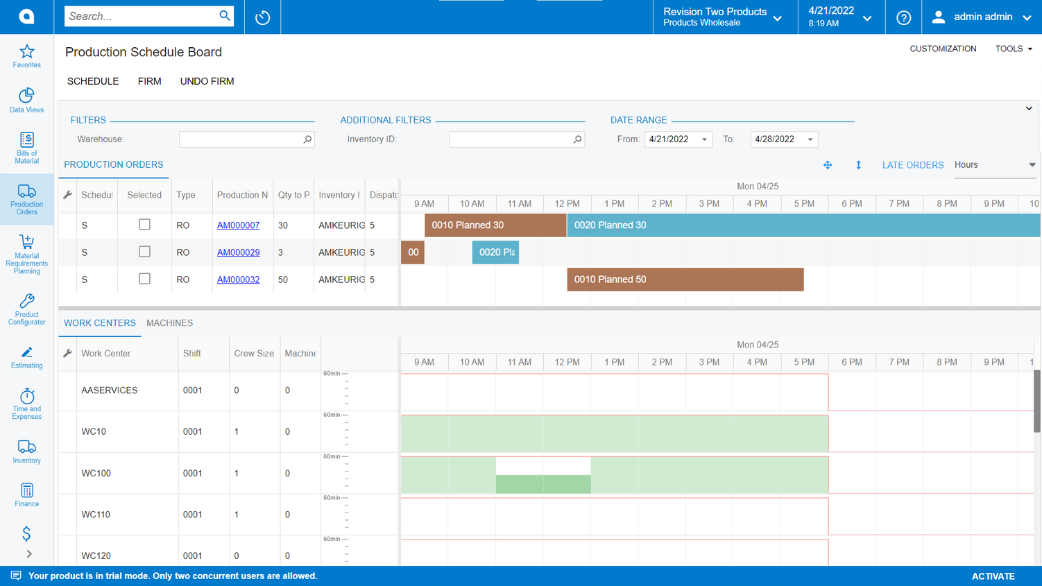 Acumatica screenshot & Video