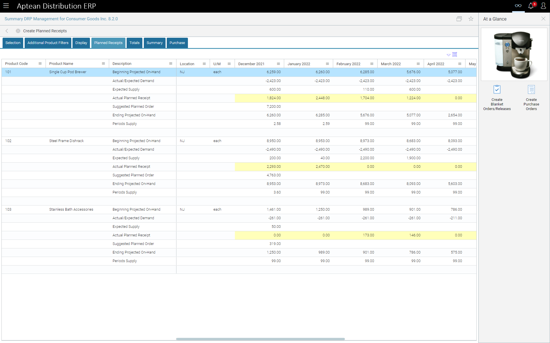 Aptean Distribution ERP screenshot & Video