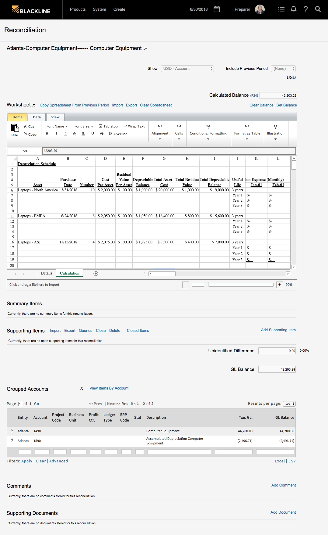 BlackLine Financial Close Management screenshot & Video