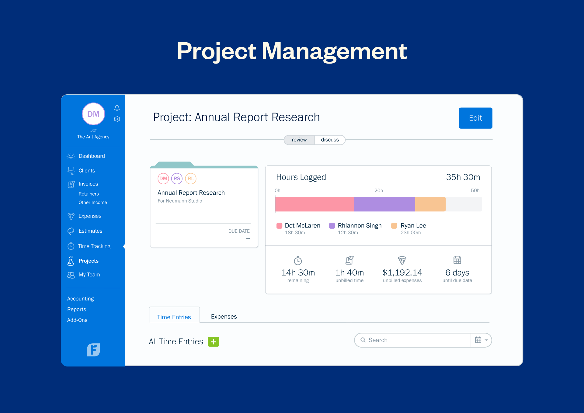 FreshBooks screenshot & Video