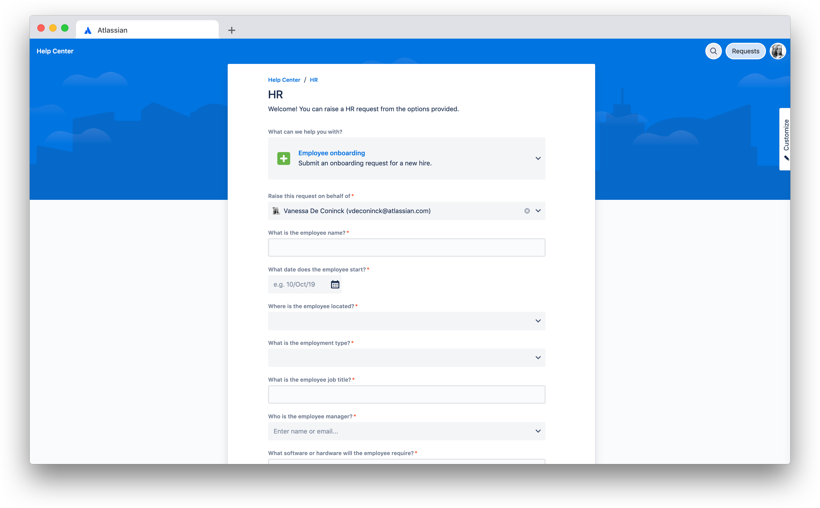 Jira Service Management screenshot & Video