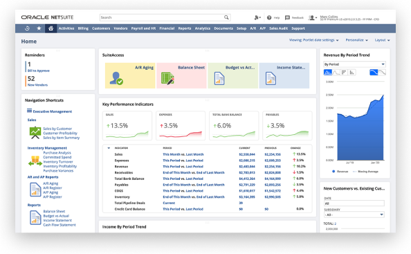 NetSuite screenshot & Video